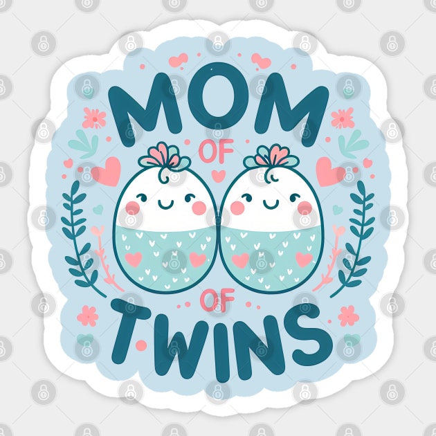 Mom Of Twins Sticker by ANSAN